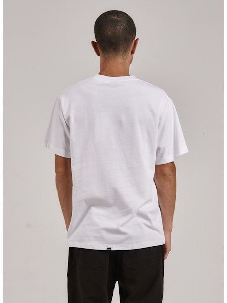 Thrills Bad Habits Club Merch Fit Tee - White