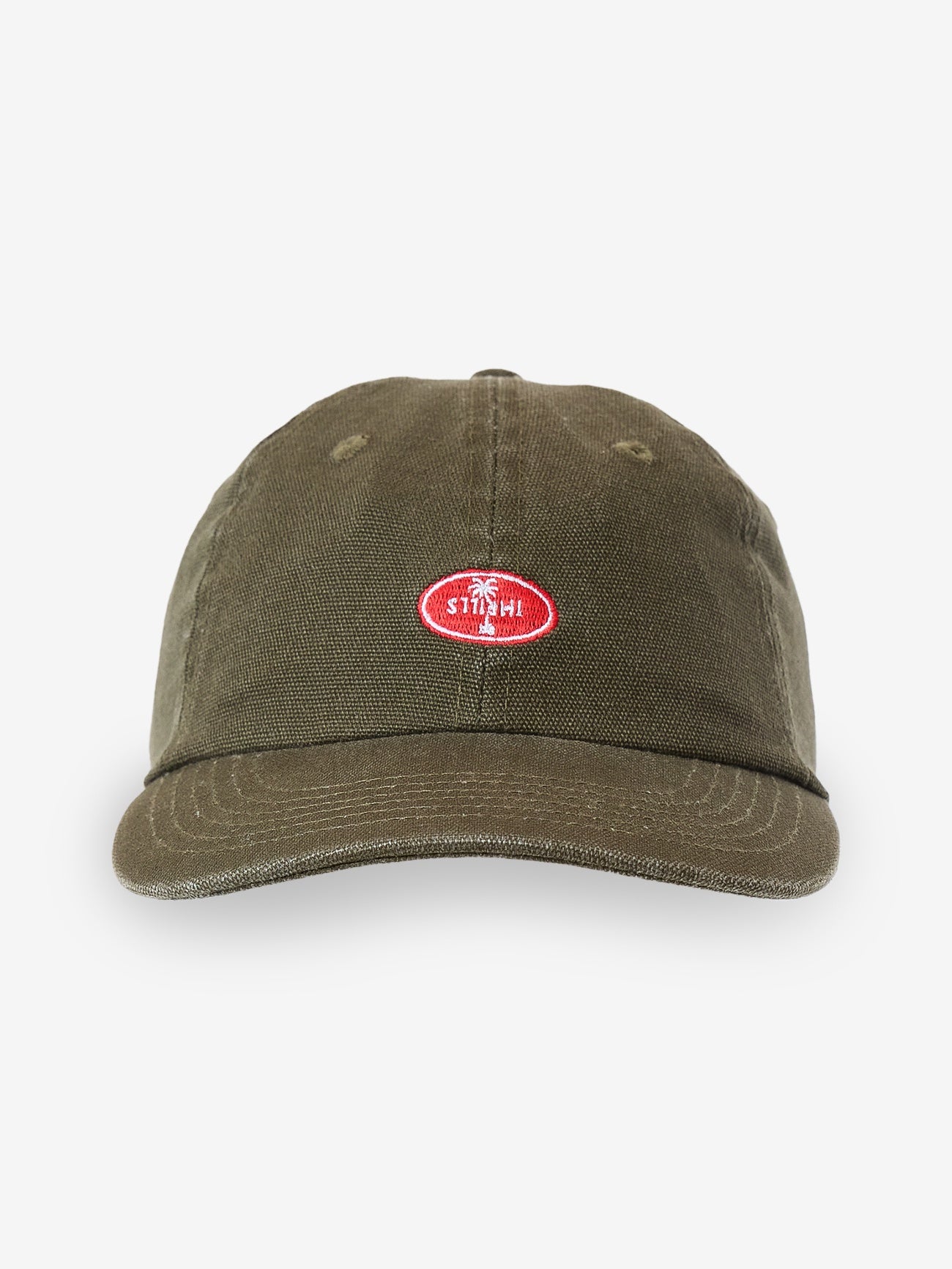 Thrills Issued 6 Panel Cap - Grape Leaf