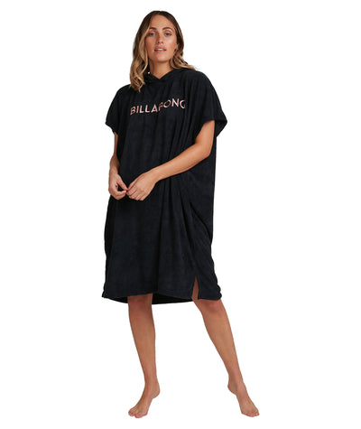 Billabong Hoodie Towel Black