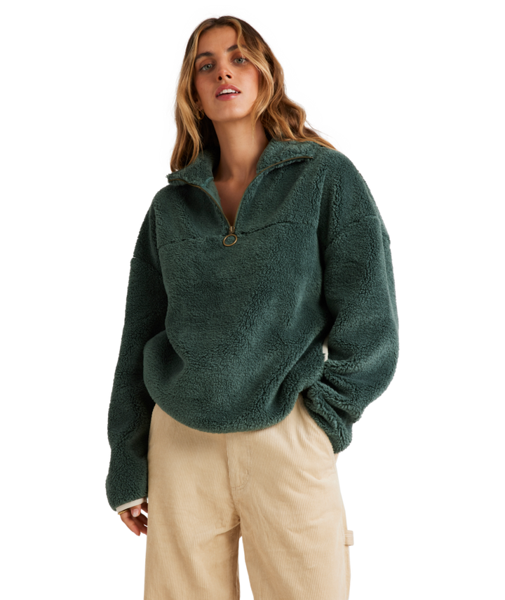 Billabong Old Days Half Zip Crew