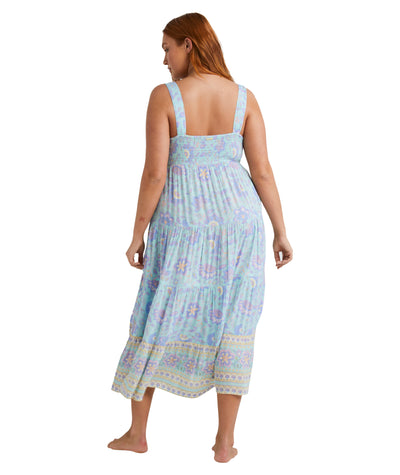 Billabong Hideaway Shine On Midi Dress