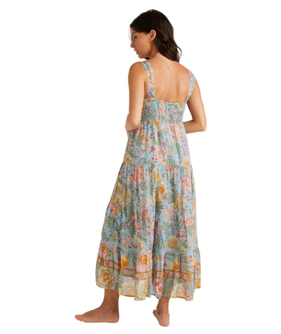 Billabong Lost Cove Shine On Midi Dress