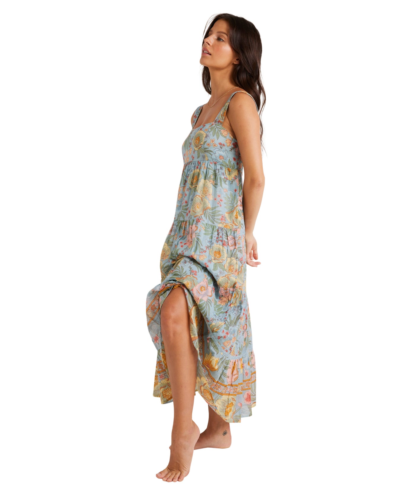 Billabong Lost Cove Shine On Midi Dress