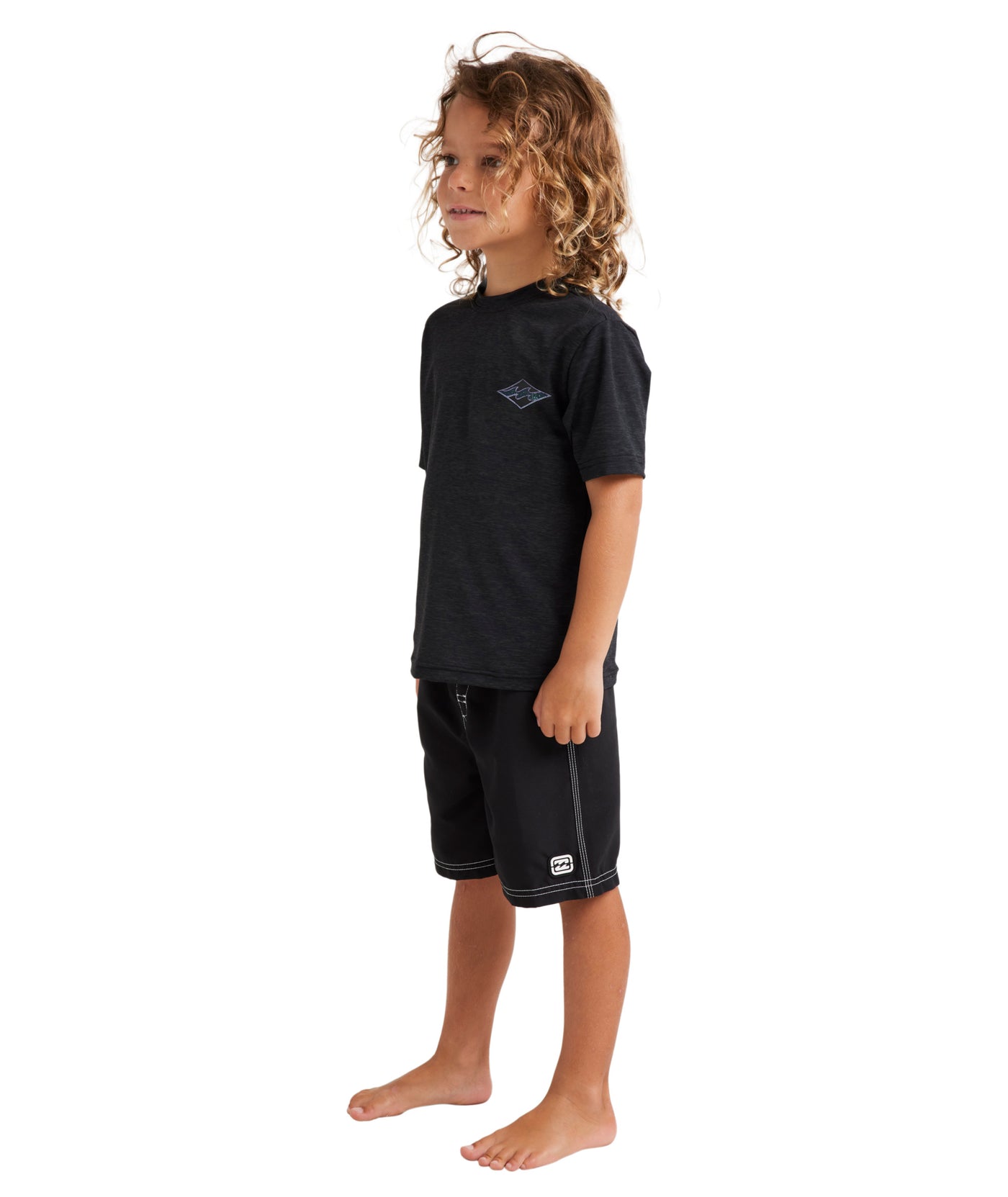 Billabong Groms Diamond Shoreline LF SS