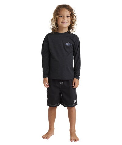 Billabong Groms Diamond Shoreline LF LS