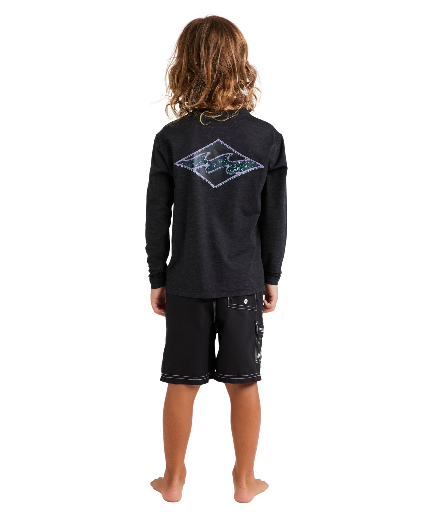 Billabong Groms Diamond Shoreline LF LS