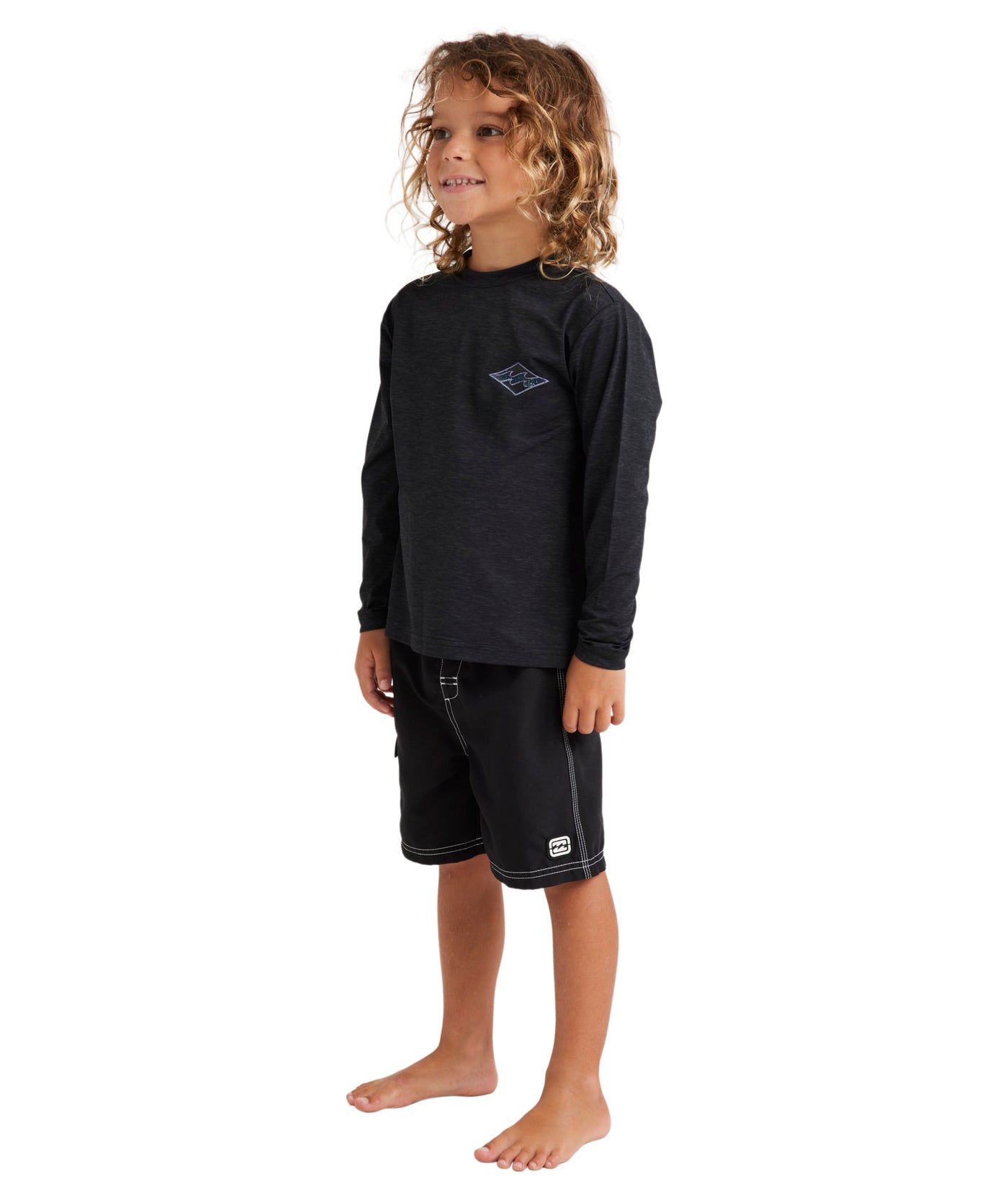 Billabong Groms Diamond Shoreline LF LS