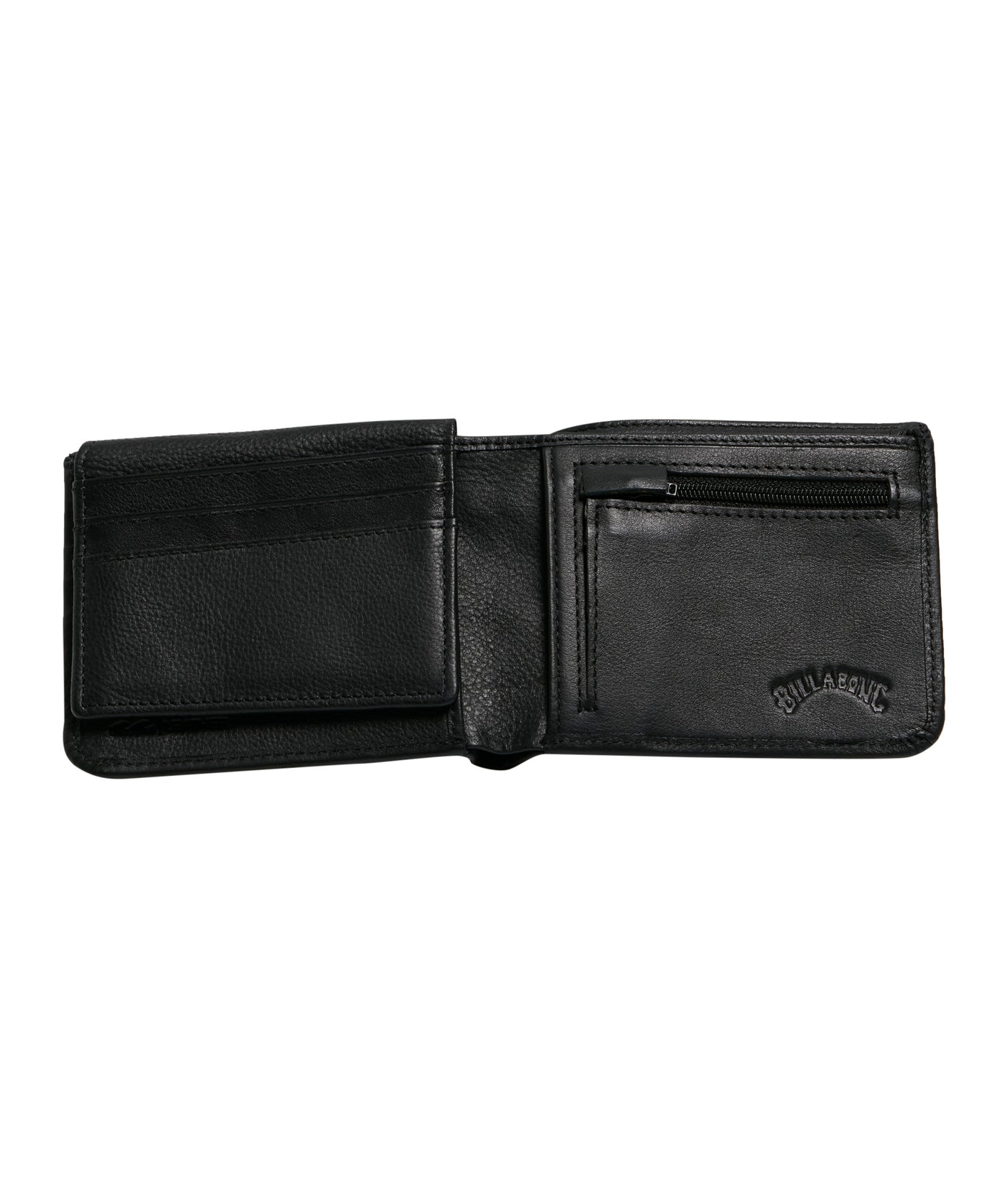 Billabong Secret Pocket Leather Wallet