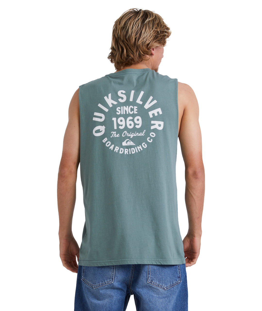 Quiksilver Circled Script Muscle