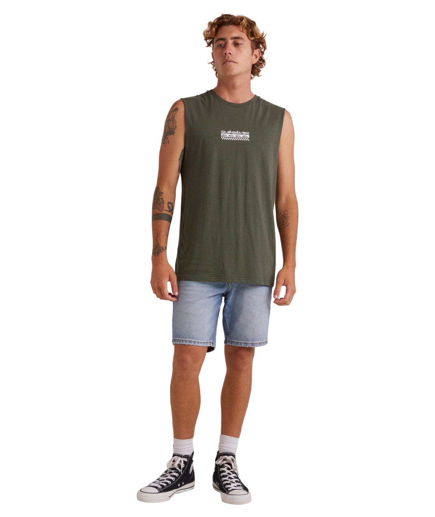 Quiksilver Omni Check Turn Muscle
