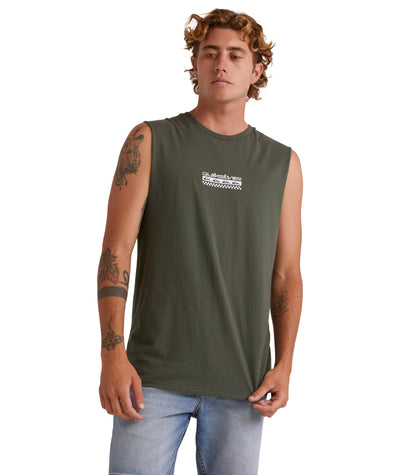 Quiksilver Omni Check Turn Muscle