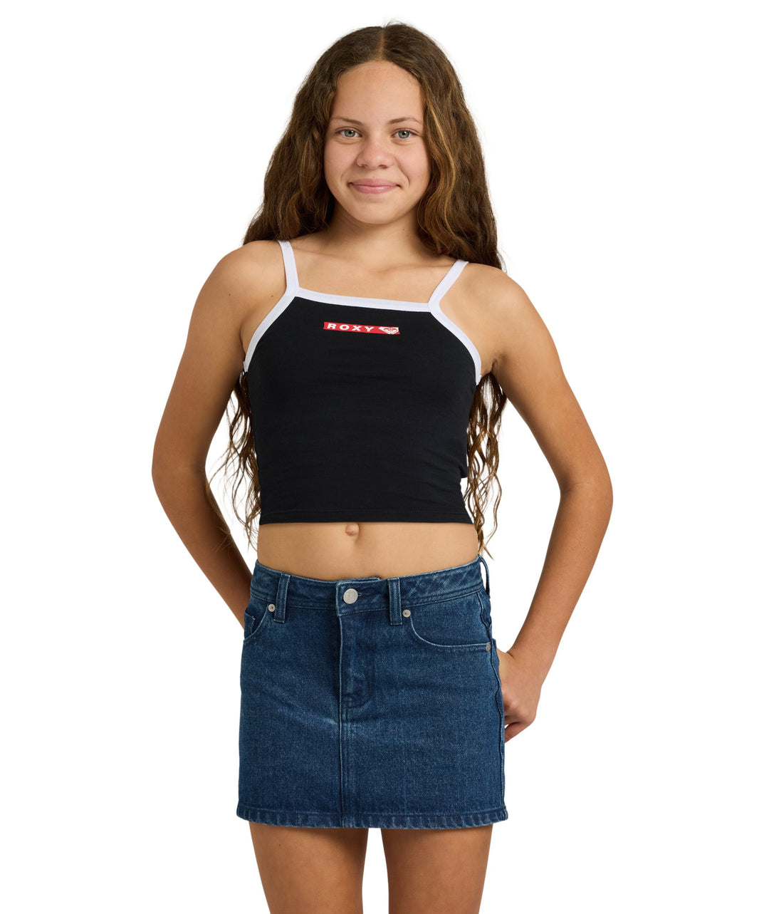 Roxy RG Backslider Denim Skirt