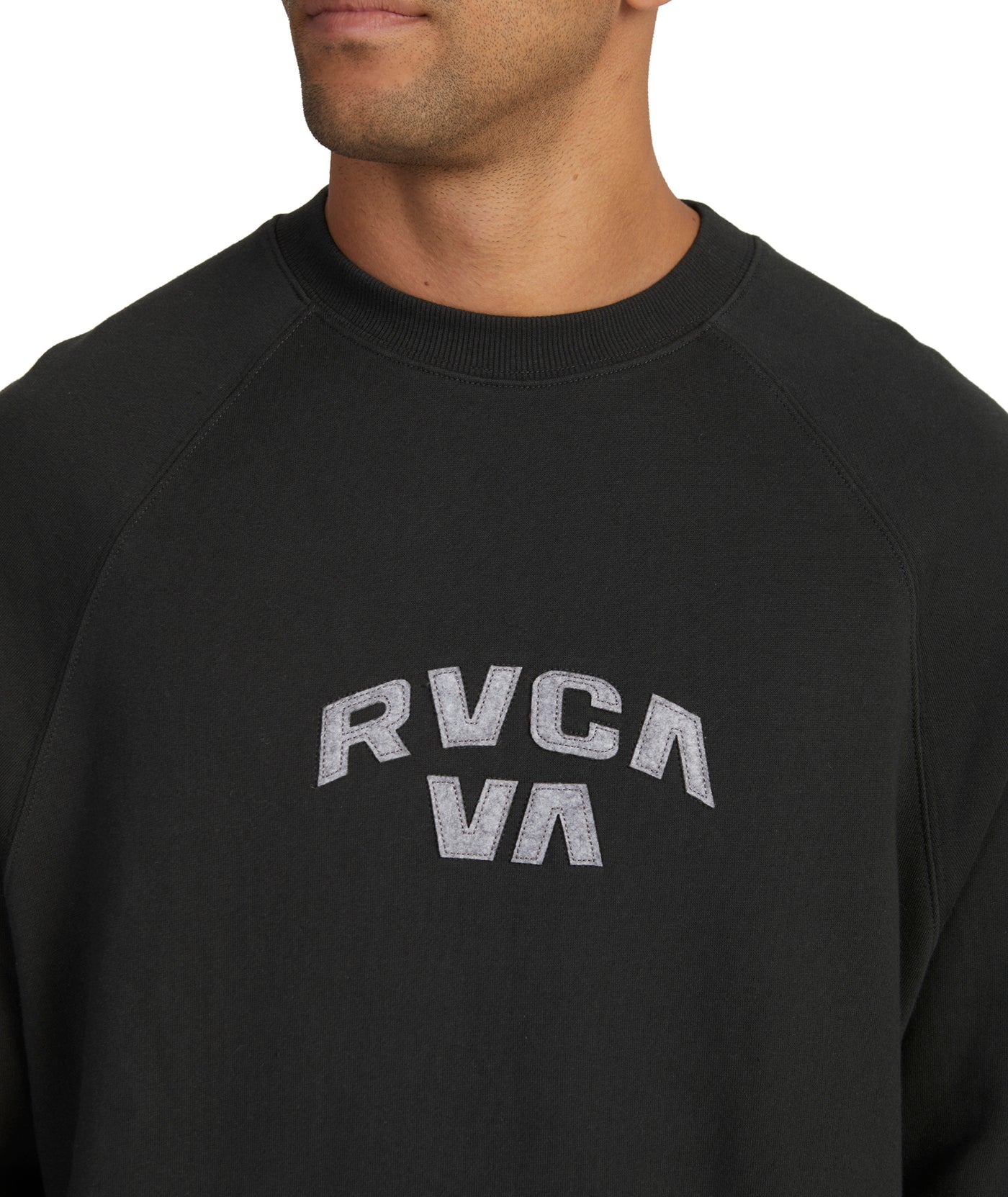 RVCA Strange Times Raglan Crew