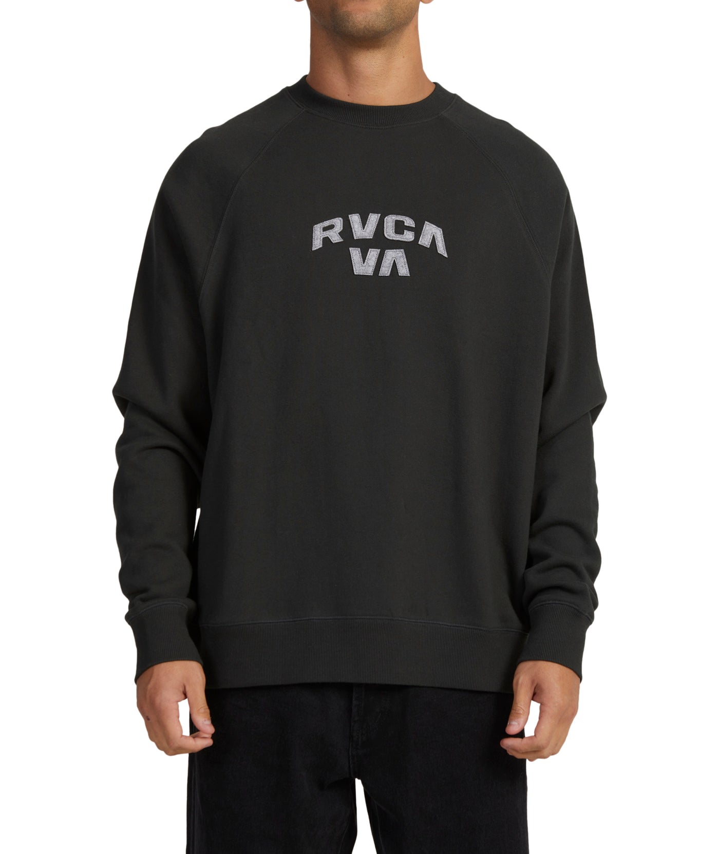 RVCA Strange Times Raglan Crew