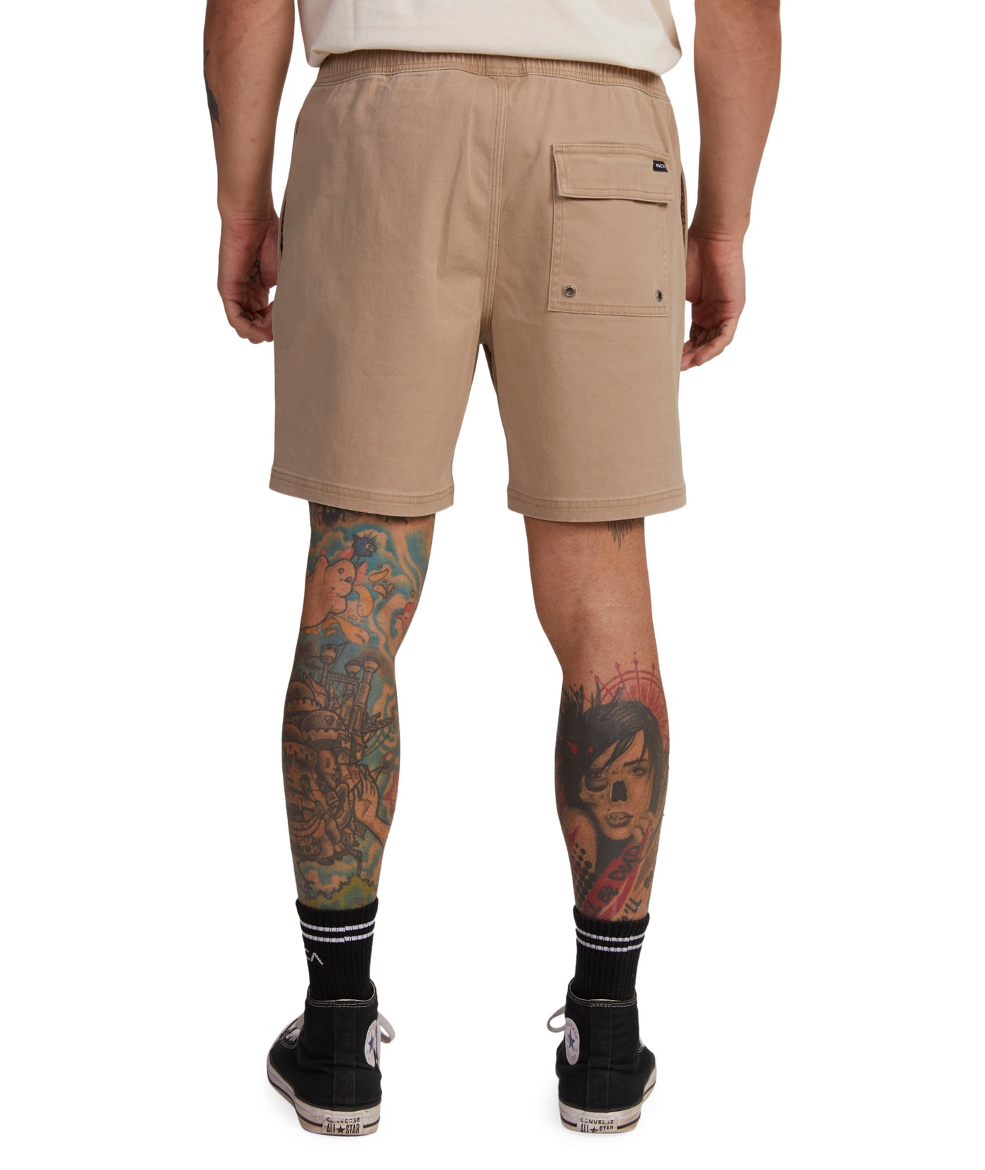 RVCA Escape Elastic Script Short