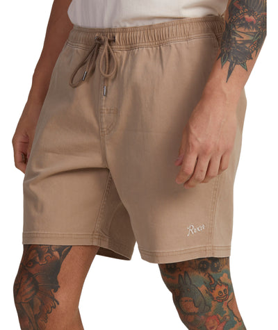 RVCA Escape Elastic Script Short