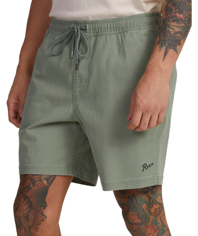 RVCA Escape Elastic Script Short