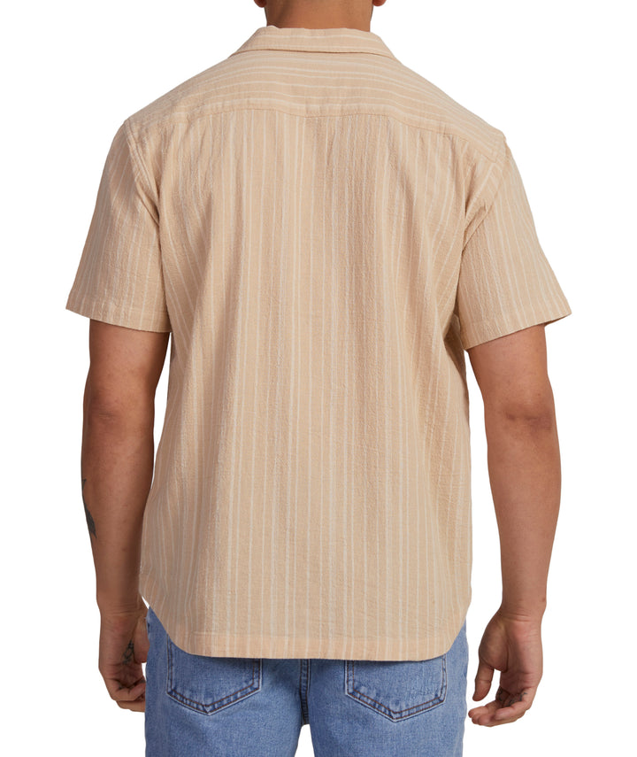 RVCA Beat Stripe SS Shirt