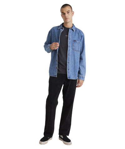 RVCA Classic Denim LS Shirt