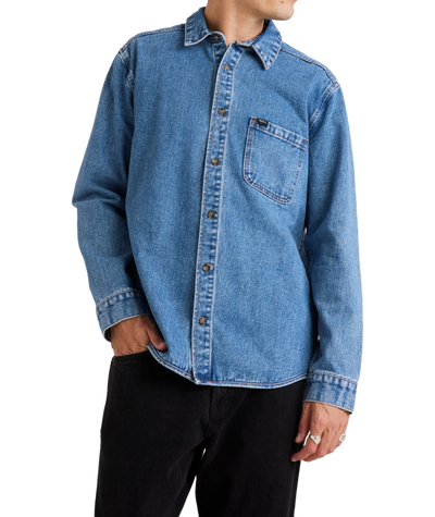 RVCA Classic Denim LS Shirt