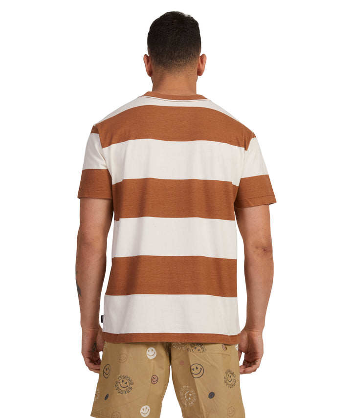 RVCA Utopian Stripe SS Tee