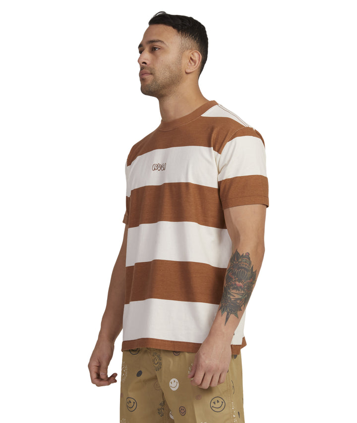 RVCA Utopian Stripe SS Tee