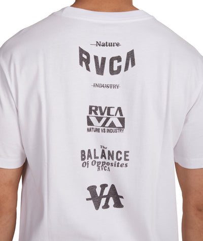 RVCA Branded Ss Tee