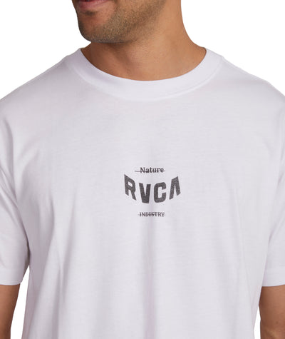 RVCA Branded Ss Tee