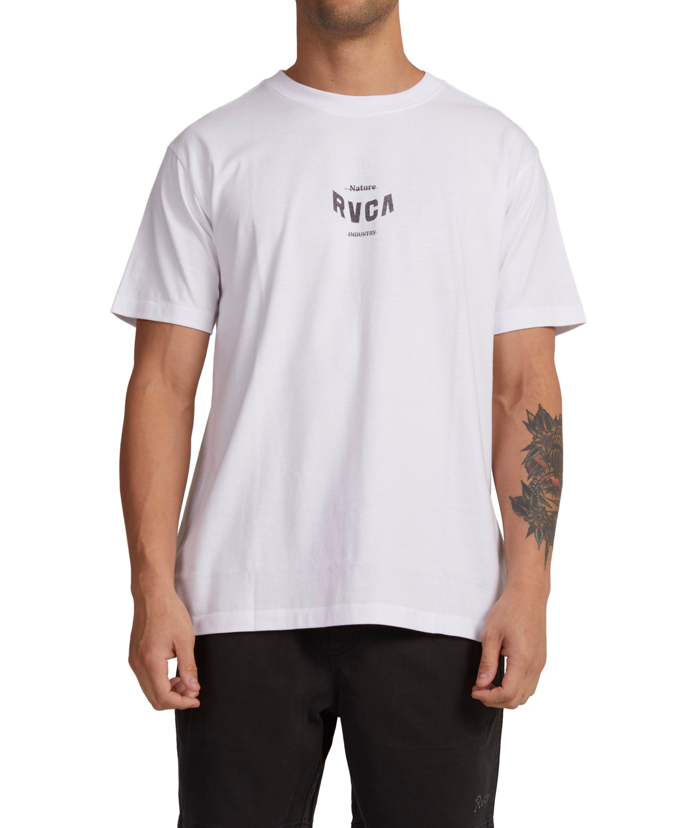 RVCA Branded Ss Tee