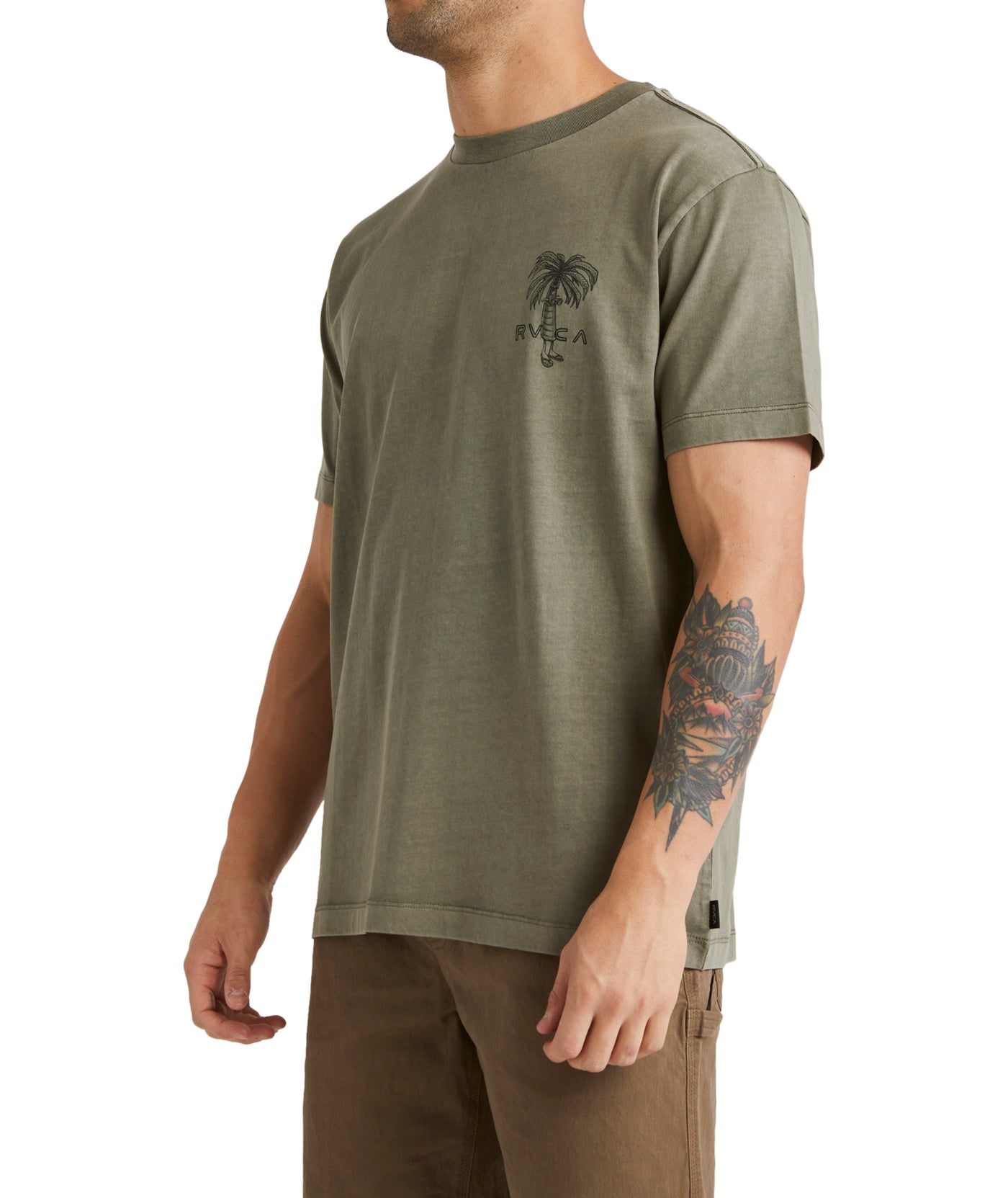 RVCA Pommier Palms Ss Tee