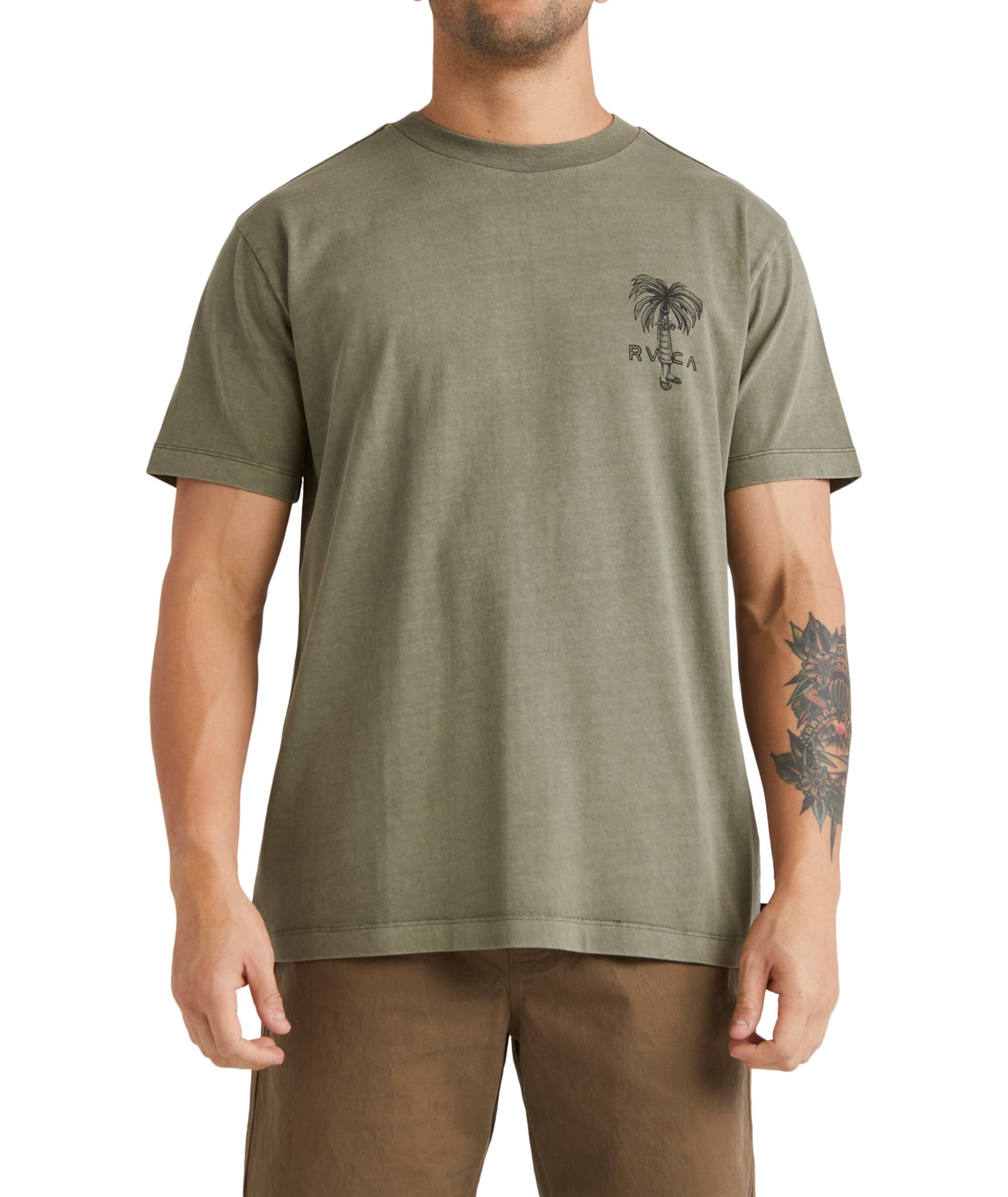 RVCA Pommier Palms Ss Tee