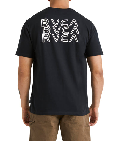 RVCA Stacked Ss Tee