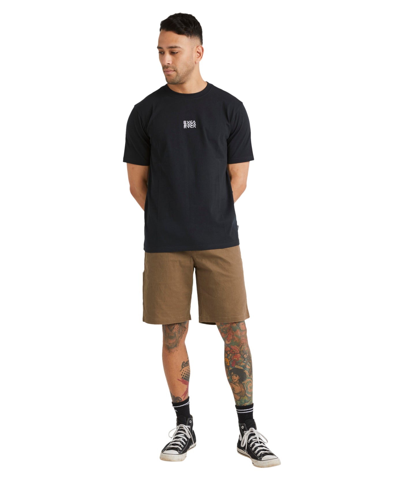 RVCA Stacked Ss Tee