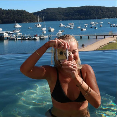 SunnyLife Underwater Camera Glitter Gold