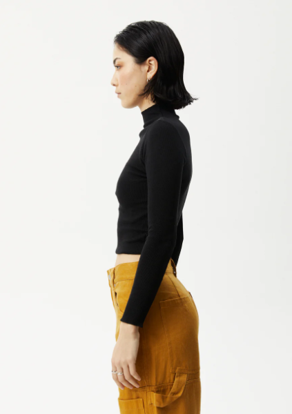 Afends Organic Long Sleeve Rib Top