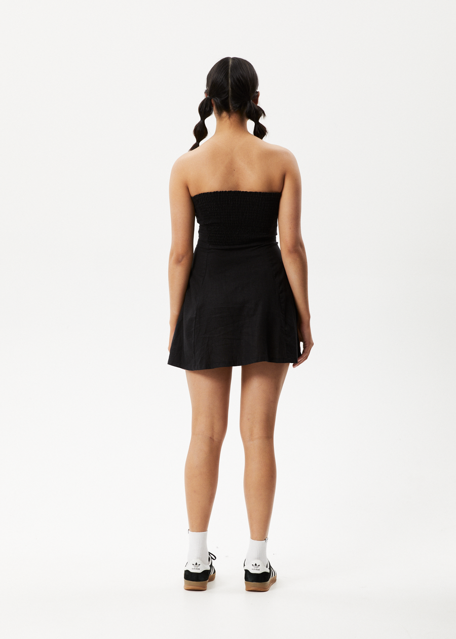 Afends Lilo  Strapless Mini Dress