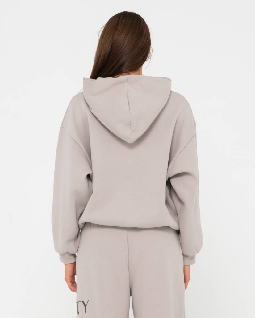Rusty Signature Oversize Hooded Fleece