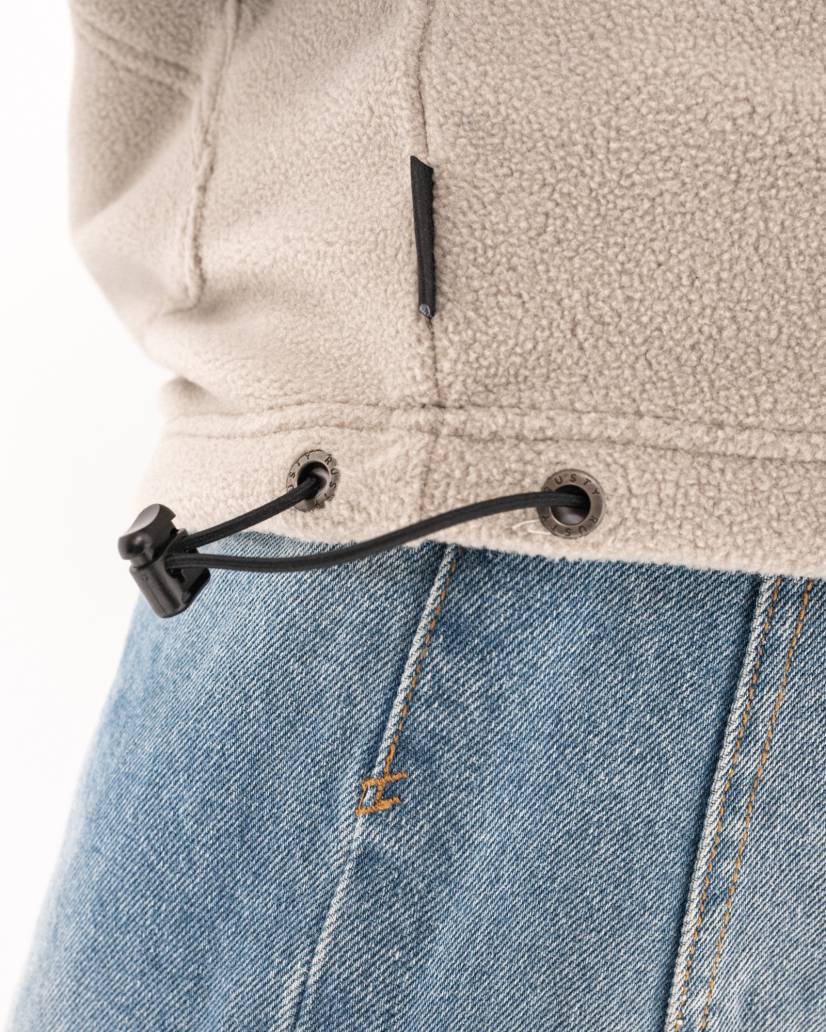 Rusty Big Bang 1/4 Zip Polar Fleece