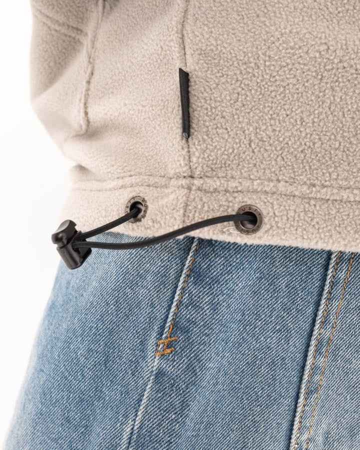Rusty Big Bang 1/4 Zip Polar Fleece