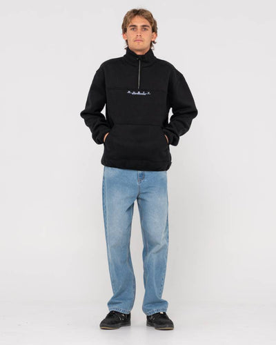 Rusty RS Relaxed 1/4 Zip Super Fleece