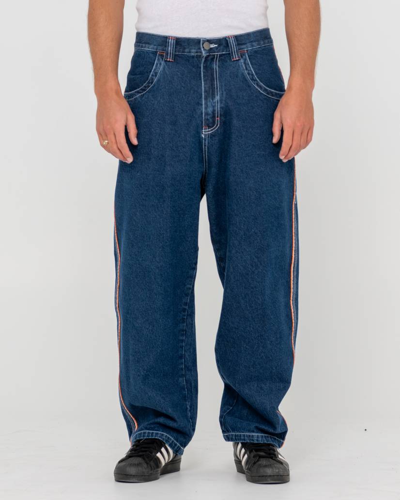 Rusty Flip Daddy 2.0 Jean - Deep Sea Blue