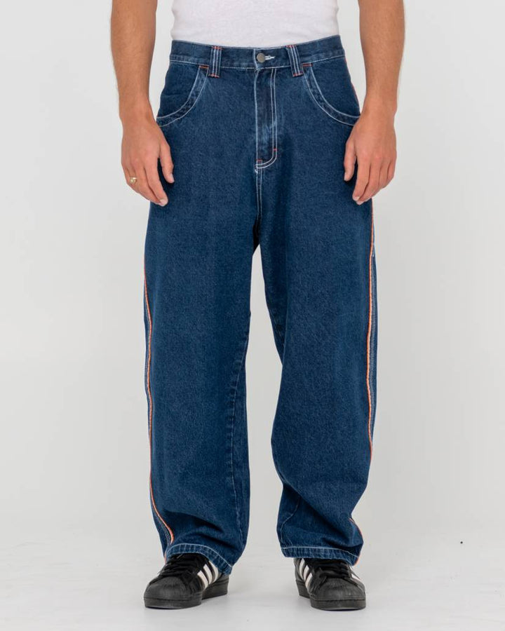 Rusty Flip Daddy 2.0 Jean - Deep Sea Blue
