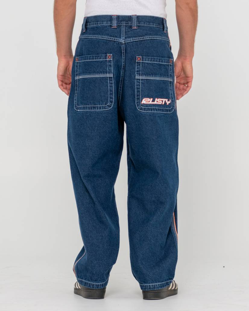 Rusty Flip Daddy 2.0 Jean - Deep Sea Blue