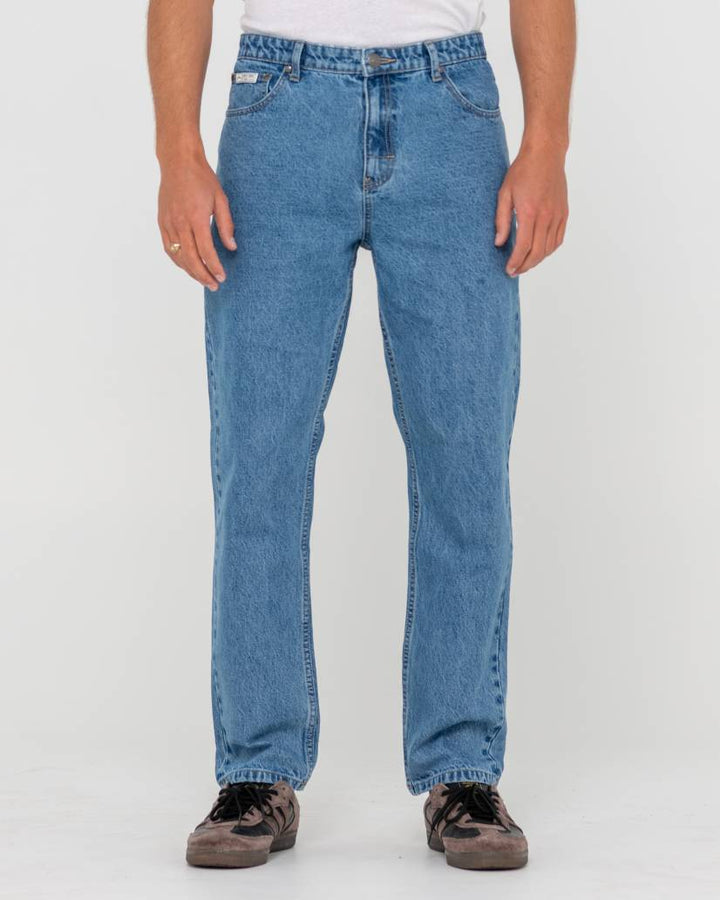 Rusty Steven Straight Jean - Middy Blue