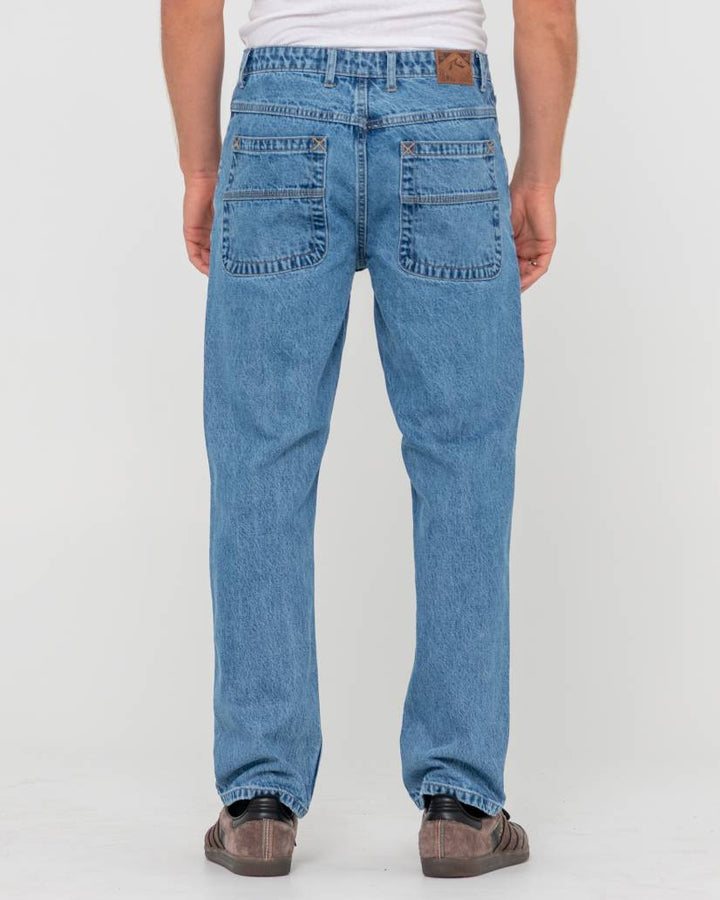 Rusty Steven Straight Jean - Middy Blue
