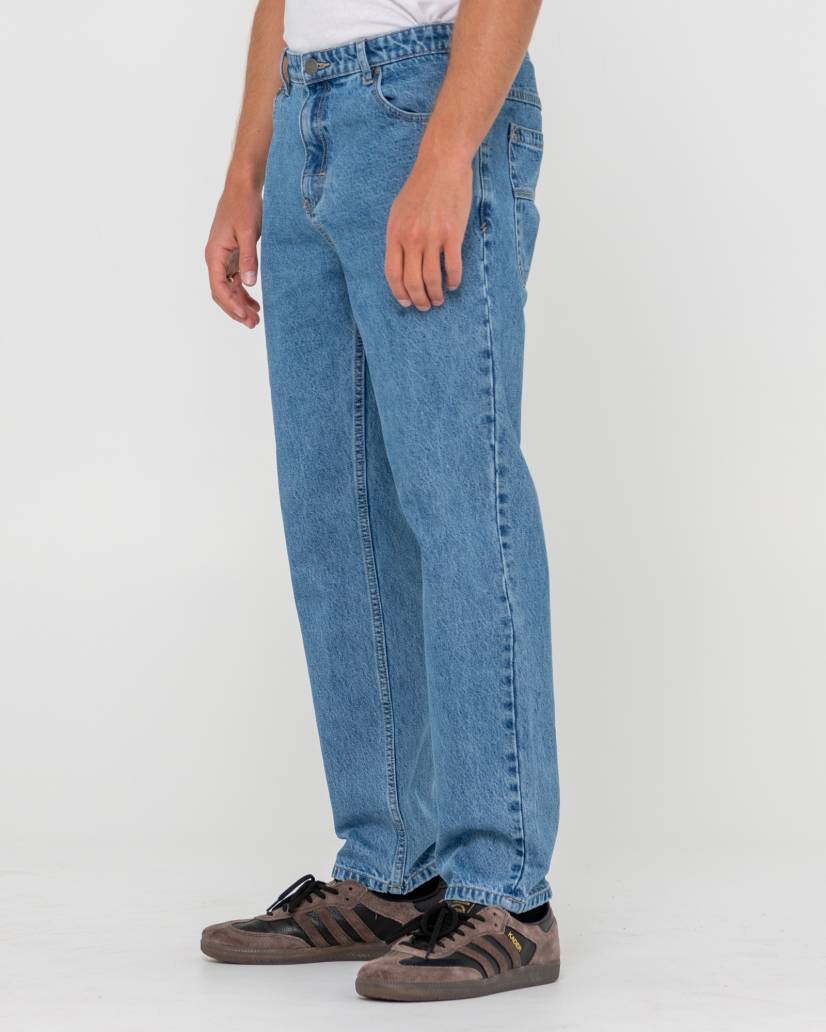 Rusty Steven Straight Jean - Middy Blue