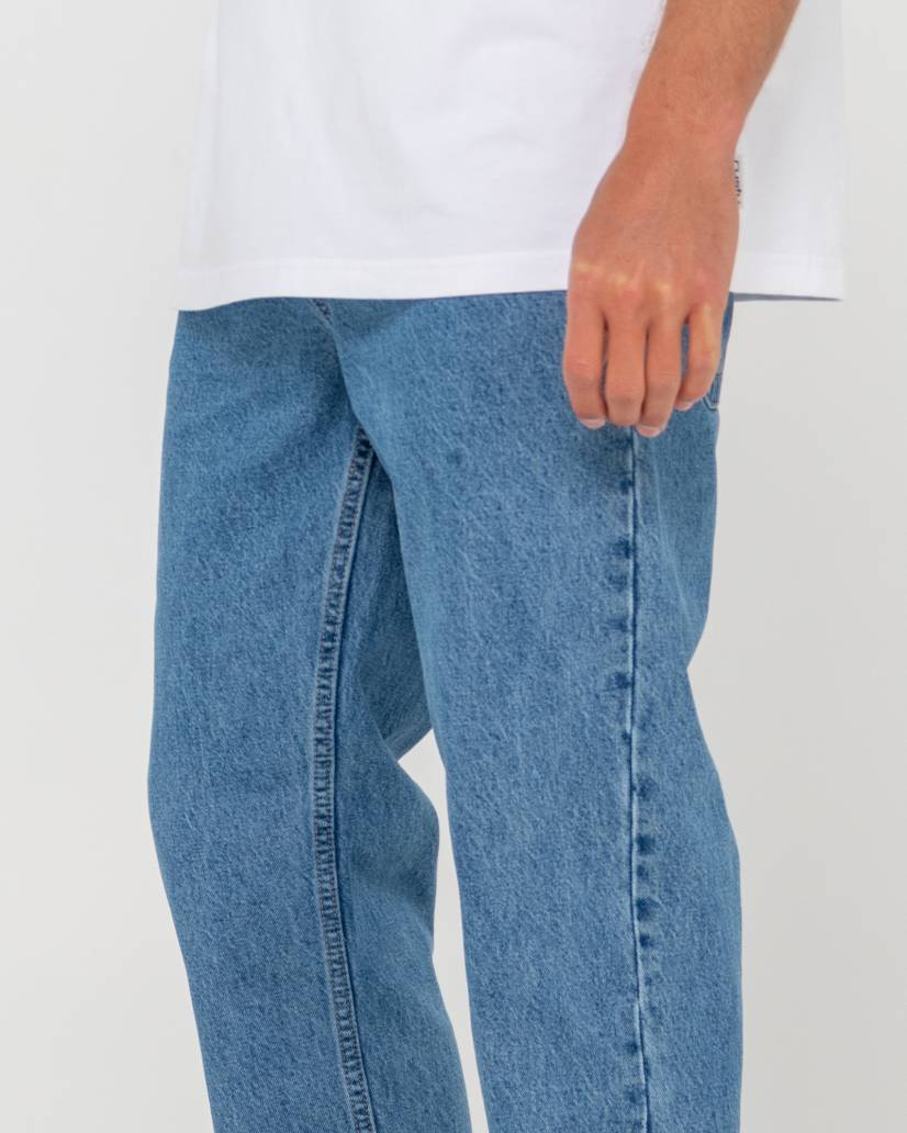 Rusty Steven Straight Jean - Middy Blue