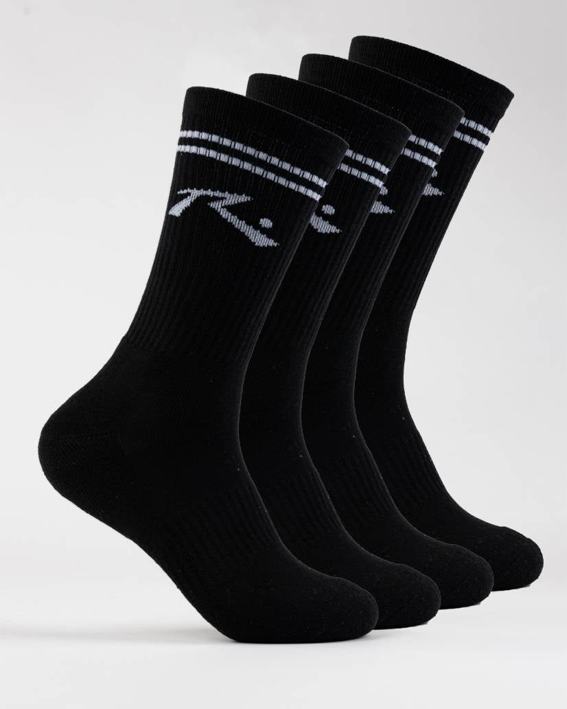 Rusty Comp Mid Calf 4-Sock Pack