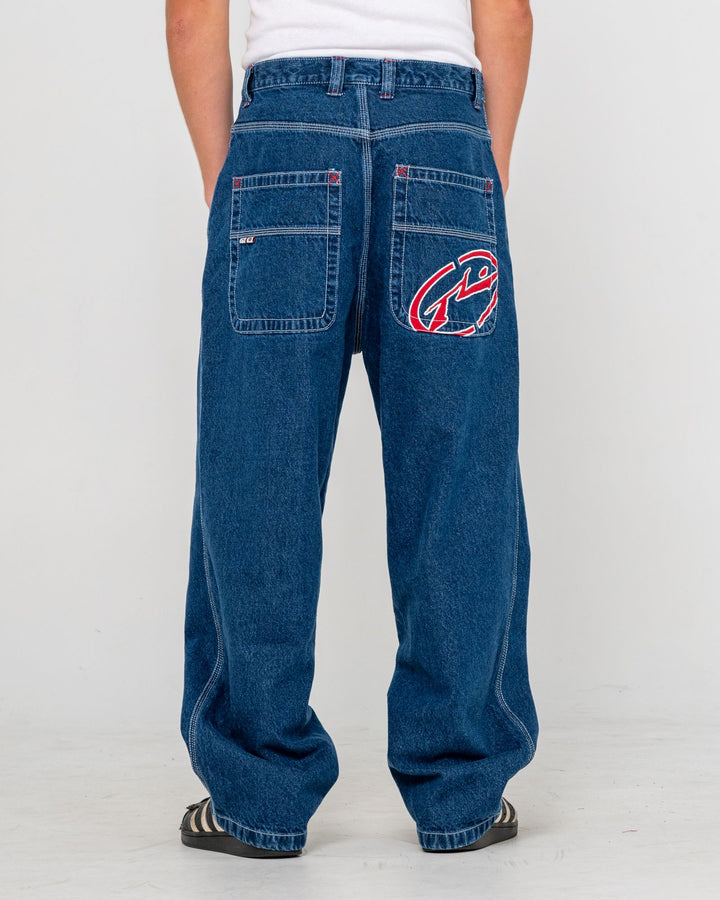 Rusty Turbo Baggy Jean