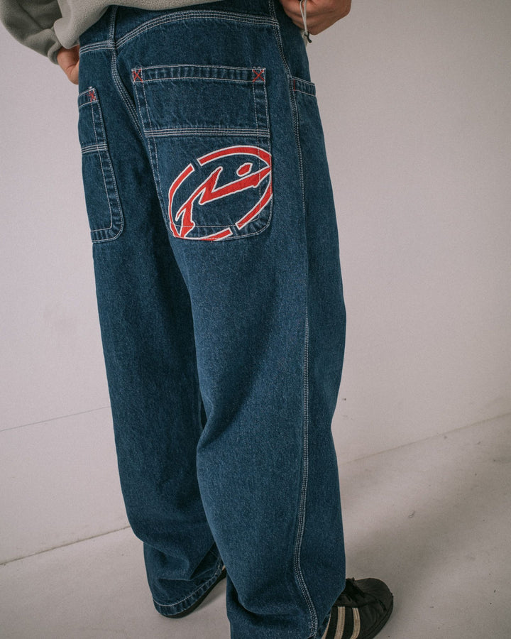 Rusty Turbo Baggy Jean